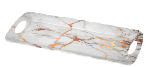 Yayla Sunum Tepsi Anadolu Mermeri 18x40