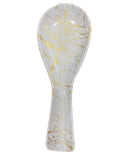 Kepçe Altı Beyaz Yaldız Desen 10x25 cm