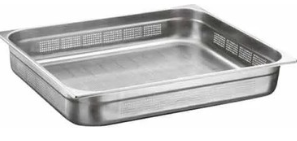 2/1 40 mm Delikli Gastronom Küvetler