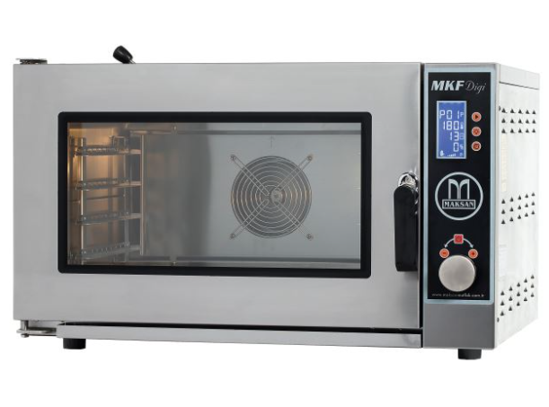 Maksan MKF-4P DIGI Elektrik ısıtmalı Konveksiyonlu Patisseri Fırını