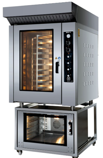 Maksan MKDF-10 Elektrik ısıtmalı Konveksiyonlu Dönerli Patisseri Fırını