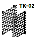 Gastronom tepsileri kullanmaya yönelik tepsi kiti MKF-10