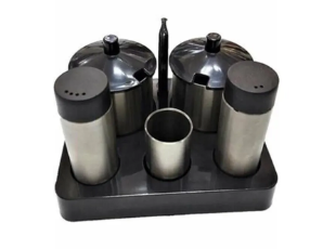 Krom 5'li Baharat ve Tuzluk Takımı